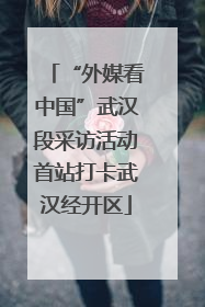 “外媒看中国”武汉段采访活动首站打卡武汉经开区