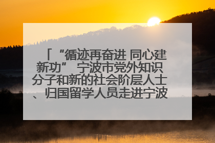 “循迹再奋进 同心建新功” 宁波市党外知识分子和新的社会阶层人士、归国留学人员走进宁波舟山港穿山港区