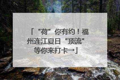 “荷”你有约！福州连江夏日“顶流”等你来打卡→