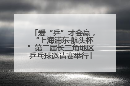 爱“乒”才会赢，“上海浦东·航头杯”第二届长三角地区乒乓球邀请赛举行