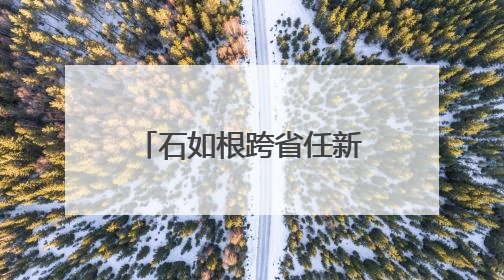 石如根跨省任新疆工信厅副厅长，连续多名年轻干部调任新疆