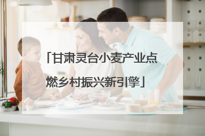 甘肃灵台小麦产业点燃乡村振兴新引擎