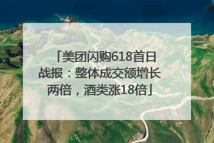 美团闪购618首日战报：整体成交额增长两倍，酒类涨18倍