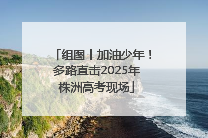 组图丨加油少年！多路直击2025年株洲高考现场