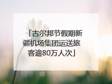 古尔邦节假期新疆机场集团运送旅客逾80万人次