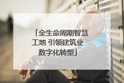 全生命周期智慧工地 引领建筑业数字化转型