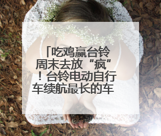 吃鸡赢台铃 周末去放“疯”！台铃电动自行车续航最长的车亮相海口