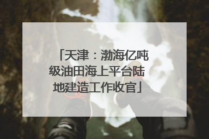 天津：渤海亿吨级油田海上平台陆地建造工作收官