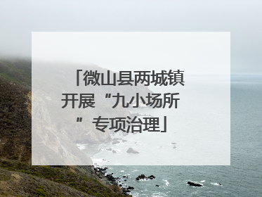 微山县两城镇开展“九小场所”专项治理