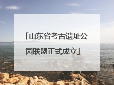 山东省考古遗址公园联盟正式成立