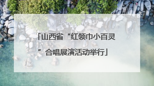 山西省“红领巾小百灵”合唱展演活动举行