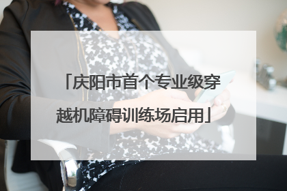 庆阳市首个专业级穿越机障碍训练场启用
