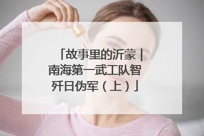 故事里的沂蒙｜南海第一武工队智歼日伪军（上）