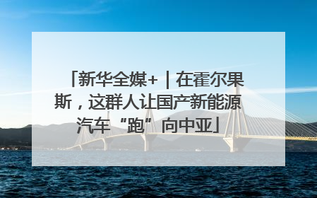 新华全媒+｜在霍尔果斯，这群人让国产新能源汽车“跑”向中亚