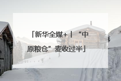 新华全媒+丨“中原粮仓”麦收过半