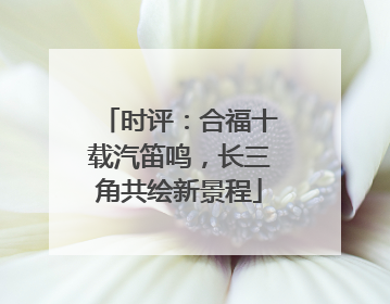 时评：合福十载汽笛鸣，长三角共绘新景程