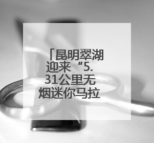 昆明翠湖迎来“5.31公里无烟迷你马拉松”活动