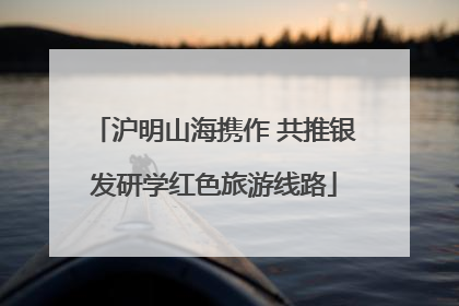 沪明山海携作 共推银发研学红色旅游线路