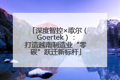 深度智控×歌尔（Goertek）：打造越南制造业“零碳”跃迁新标杆
