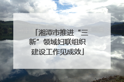 湘潭市推进“三新”领域妇联组织建设工作见成效