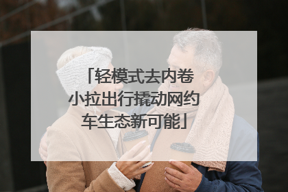 轻模式去内卷 小拉出行撬动网约车生态新可能