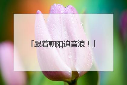 跟着朝阳追音浪！