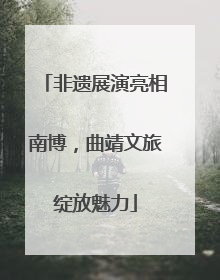 非遗展演亮相南博，曲靖文旅绽放魅力