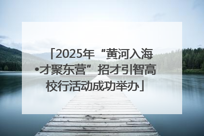 2025年“黄河入海•才聚东营”招才引智高校行活动成功举办