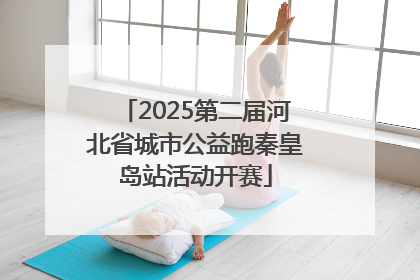 2025第二届河北省城市公益跑秦皇岛站活动开赛